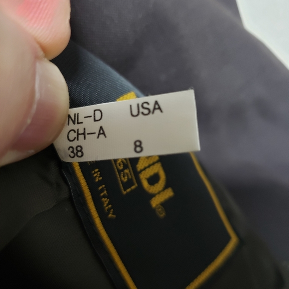 Vintage Fendi dark brown fitted blazer - Picture 8 of 11